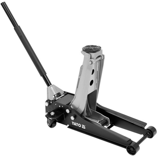Cric hidraulic tip crocodil Yato YT-17207, 2 pistoane, capacitate ridicare 2.5 Tone, 89-520 mm