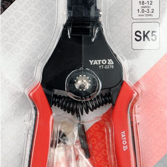 Cleste pentru dezizolat, 170 mm, Yato YT-2276