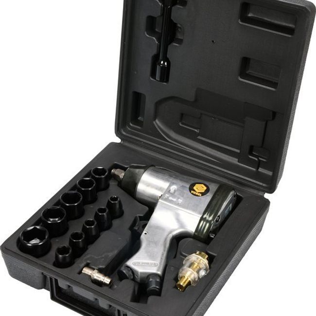 Pistol pneumatic cu accesorii 1/2” 340Nm Vorel 81101