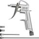 Pistol de suflat aer comprimat cu accesorii, tije 10cm/20cm