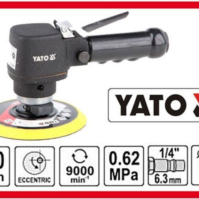 Masina de slefuit pneumatica Yato YT-0967, diametru disc 150 mm