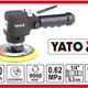 Masina de slefuit pneumatica Yato YT-0967, diametru disc 150 mm