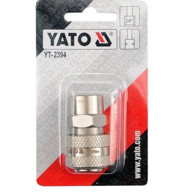 Mufa rapida pentru pistol pneumatic 3/8", cu filet Interior, Yato YT-2394