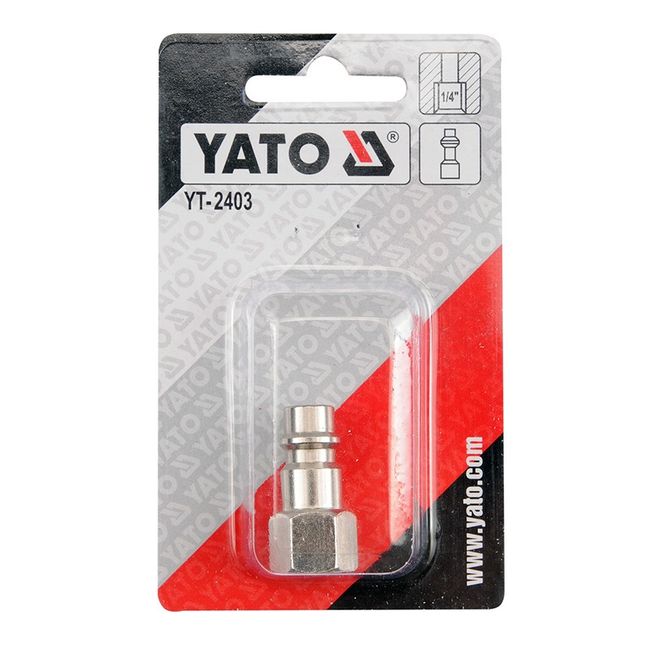 Mufa rapida tata cu filet interior 1/4", Yato YT-2403