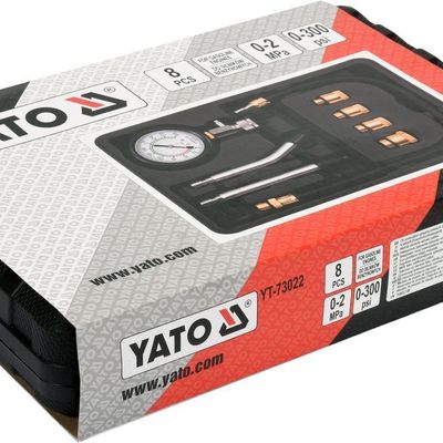 Manometru compresie pentru motoare benzina, Yato YT-73022