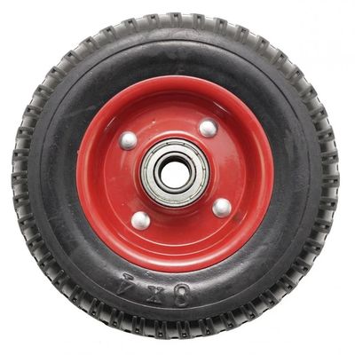 Roata carucior, mare, cauciuc brut striat, rulment 6203, 250-4 (8 ")