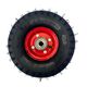 Roata Liza carucior janta metal cu rulment 4.10/3.50-4, ax 16 mm, model 1050