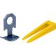 Set accesorii nivelare placi 100 buc, Vorel 04691