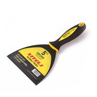 Spaclu din Otel Inoxidabil cu Maner din Cauciuc, Profesional, 5" - 125mm