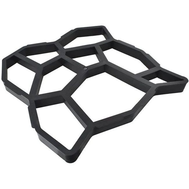 Matrita cu Contur pentru Turnat Pavaj din Beton, Sablon Forma Imitatie Naturala, Dimensiuni 430 x 425mm, Vorel 35060