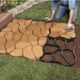 Matrita cu Contur pentru Turnat Pavaj din Beton, Sablon Forma Imitatie Naturala, Dimensiuni 430 x 425mm, Vorel 35060