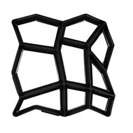 Matrita cu Contur pentru Turnat Pavaj din Beton, Sablon Forma Imitatie Naturala, Dimensiuni 430 x 425mm, Vorel 35060