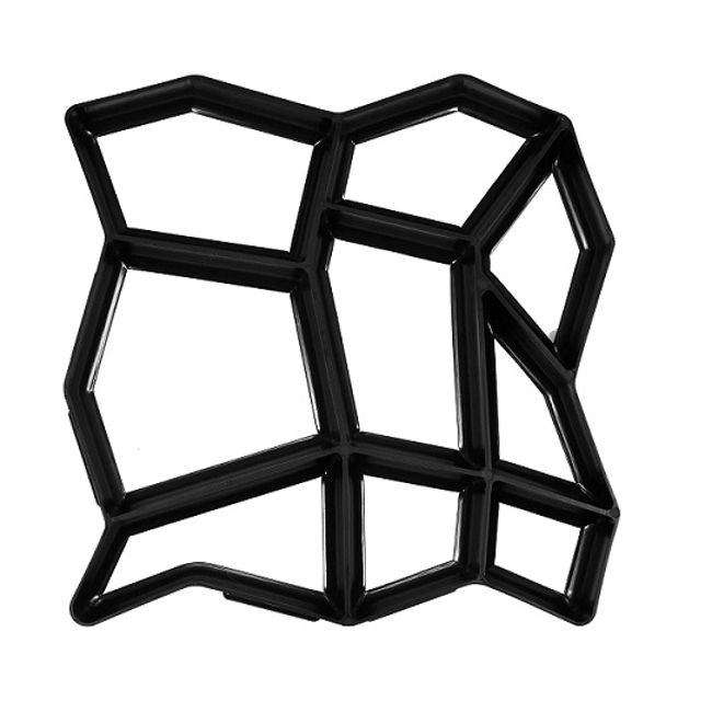 Matrita cu Contur pentru Turnat Pavaj din Beton, Sablon Forma Imitatie Naturala, Dimensiuni 430 x 425mm, Vorel 35060