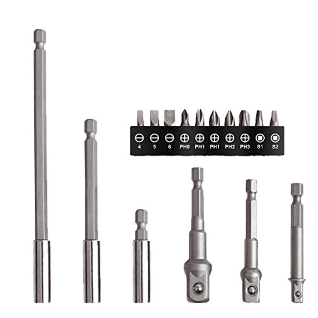 Set Adaptori, Biti si Prelungitoare 16 Piese CR-V, SDY-94175