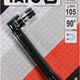Prelungitor magnetic, Yato YT-04630, 90⁰, 1/4", lungime 105mm, CR-V
