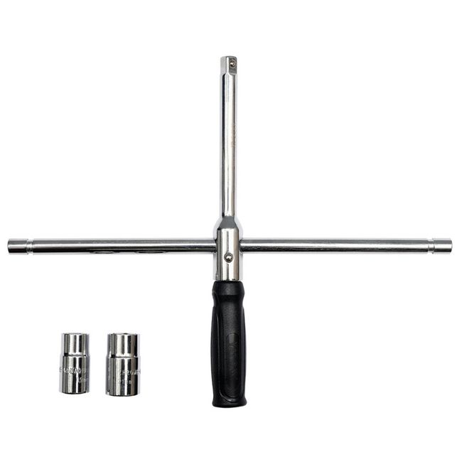 Cheie cruce pentru roti, Yato YT-08035, 17, 19, 21, 23 mm