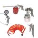 Kit Compresor Aer 5 piese, Furtun Presiune si Pistol Umflat, Lichid , Vopsitorie si Suflat Aer (AYM)
