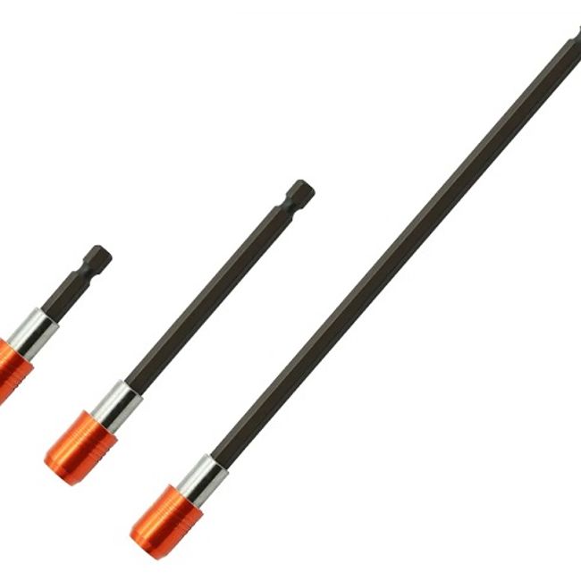Set 3 Prelungitoare de Surubelnita Hexagonal Magnetic 1/4, 60mm, 150mm, 300mm, SDY-94176