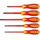 Set 5 surubelnite izolate pentru electricieni, Yato YT-2827, VDE, 1000 V