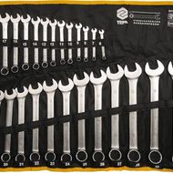 Chei combinate Vorel 51715, 6-32 mm, set 25 bucati, satinate, CrV