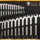 Chei combinate Vorel 51715, 6-32 mm, set 25 bucati, satinate, CrV