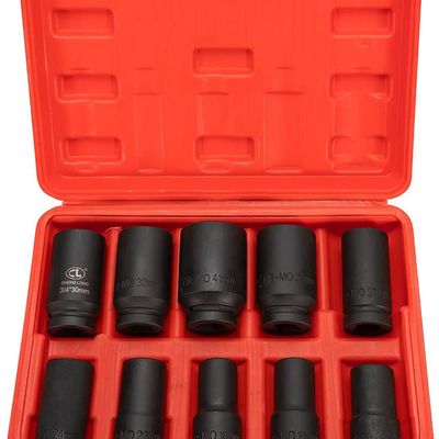 Set Chei Tubulare Impact 1", 10 Piese 17 - 41mm