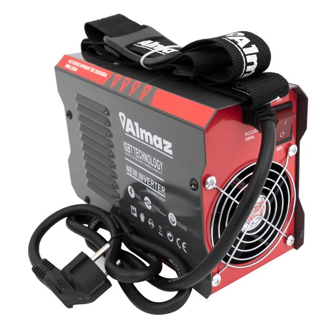 Aparat de sudura, invertor Almaz 250A AZ-ES002, electrod 1.6-5mm