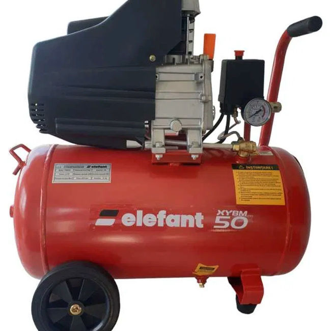 Compresor aer Elefant XYBM50, 50 L, 2 CP, 8 Bar