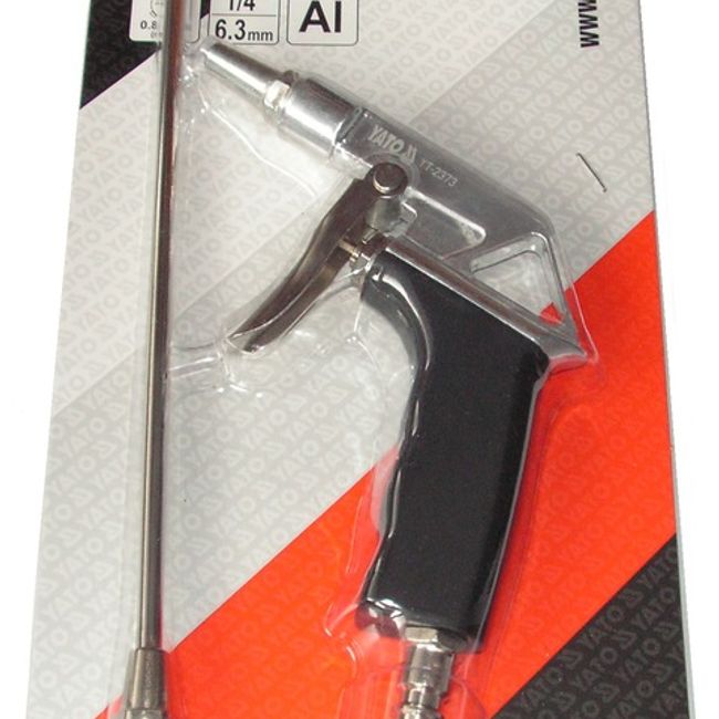 Pistol pentru suflat cu tija, Yato YT-2373, 1/4", 0,8 Mpa