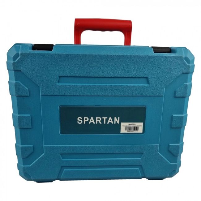 Polizor unghiular / Flex cu acumulator SPARTAN, 24V, 2A, 8500 RPMvaliza transport, 2 baterii incluse