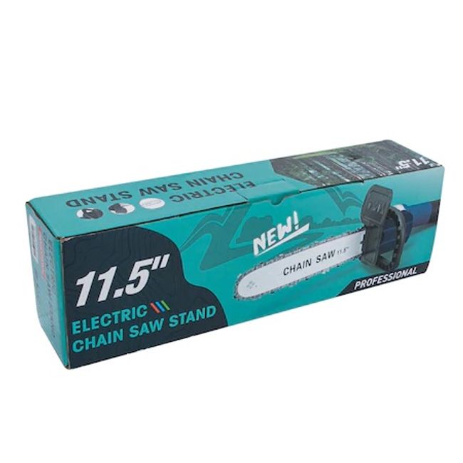 Adaptor drujba pentru flex sau polizor unghiular, cu mini rezervor pentru ungere automata lant, lant si lama 30 cm