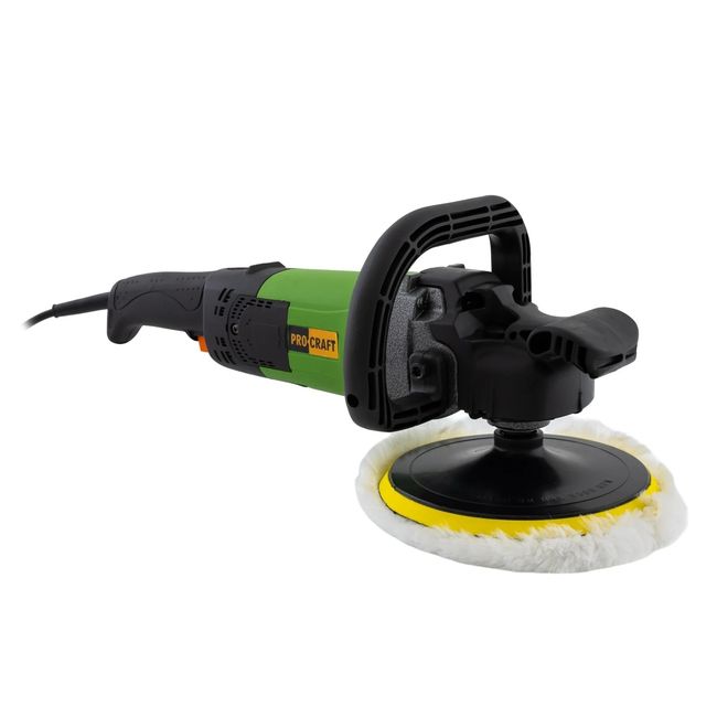 Masina de polisat electrica, Procraft PM2100, 2100 W, 3000 RPM, Diametru disc 180 mm