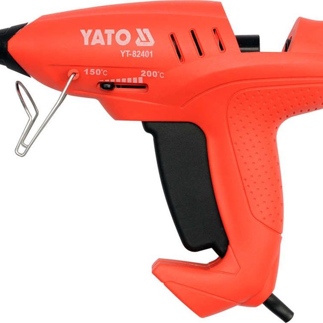 Pistol de lipit cu bagheta siliconica Yato YT-82401, 400 W, 11 mm, 15 g/min