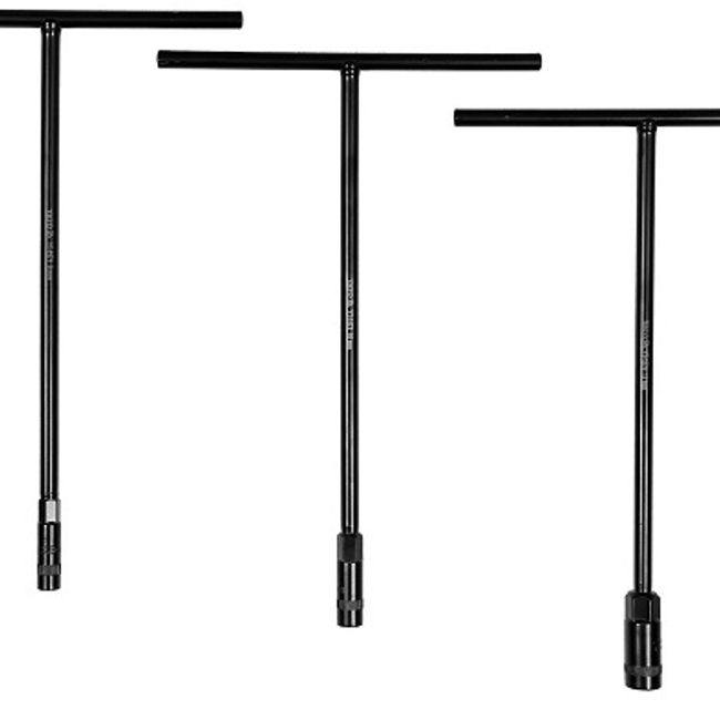 Set 3 chei tubulare tip T, 8 mm-10 mm-13 mm, Yato YT-15791