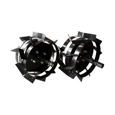 Set 2 Roti Metalice Motosapa, Motocultor 4.00 - 8, 400mm, cu manicoti