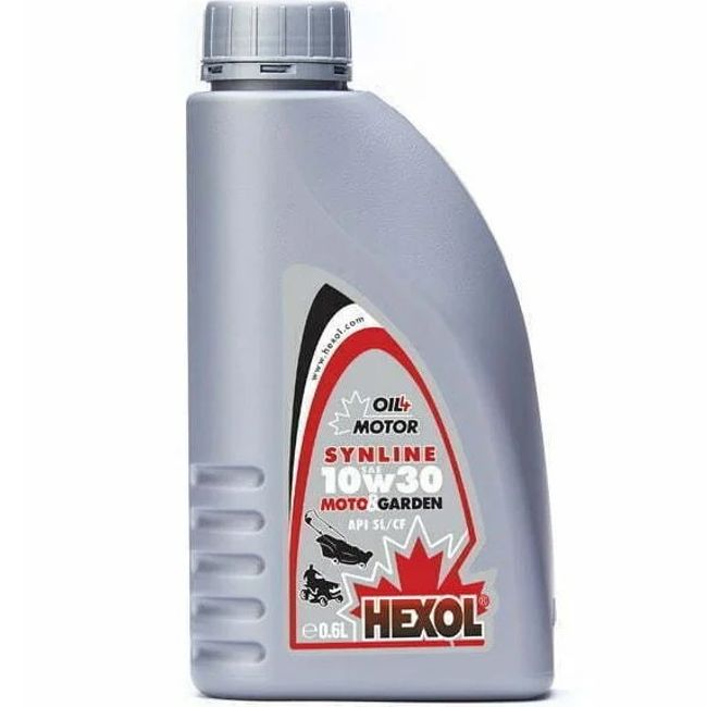 Ulei sintetic 4 Timpi, SAE 10W 30 , motoare benzina ,Hexol Synline Moto&Garden, 600 ml