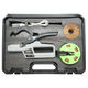 Aparat electric de legat via cu acumulator, 4.2V, 2.0 AH ,capacitate legare 45 mm, cu rola legare, model SC-9701