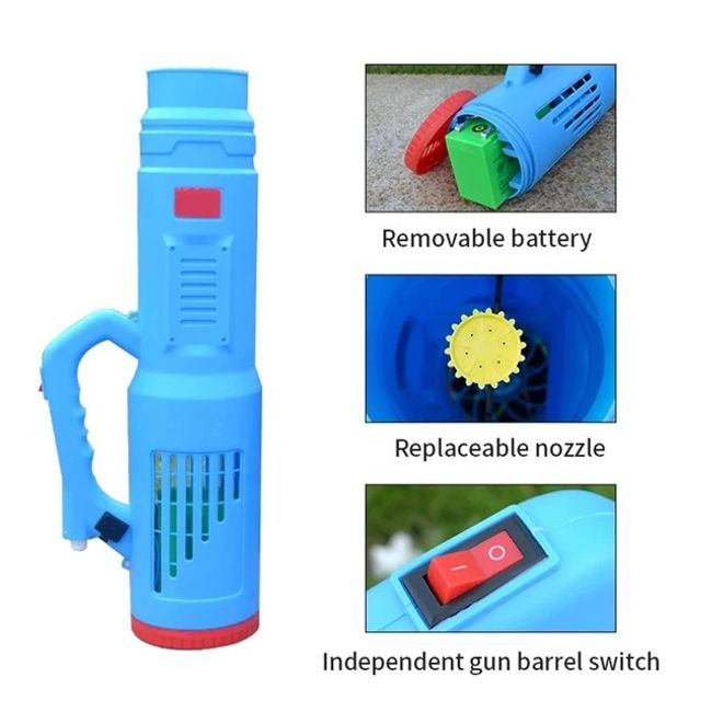 Atomizor electric portabil, 12 V, 90 W, pentru pompa stropit cu acumulator, BRM02041