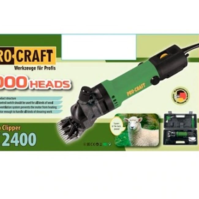 Masina de Tuns Oi PROCRAFT SC2400, 450 W, 2400 rpm