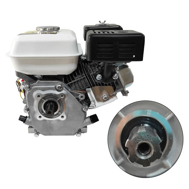 Motor pe benzina de uz general DRK GX200 (170F), 7 CP, ax canelat 25 mm, 4 timpi, filtru de aer umed
