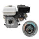 Motor pe benzina de uz general DRK GX200 (170F), 7 CP, ax canelat 25 mm, 4 timpi, filtru de aer umed