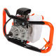 Motoburghiu pamant, Motoforeza Craft-Tec MX564, pe benzina, 2 timpi, 6 CP, 4.5 kW, fara burghiu