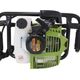Motoburghiu pamant, Motoforeza Procraft GD62, pe benzina, 2 timpi, 2.5 CP, 1.85 kW, burghiu inclus 150 mm