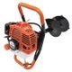 Motoburghiu pamant, Motoforeza Campion GT4350, pe benzina, 2 timpi, 6 CP, burghiu inclus 100 mm