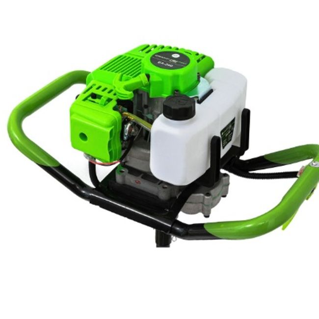 Motoburghiu pamant, Motoforeza Craft-Tec MX200, pe benzina, 2 timpi, 6 CP, 4.5 kW, fara burghiu