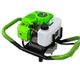Motoburghiu pamant, Motoforeza Craft-Tec MX200, pe benzina, 2 timpi, 6 CP, 4.5 kW, fara burghiu