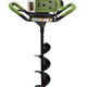 Motoburghiu pamant, Motoforeza Procraft GD52, pe benzina, 2 timpi, 2 CP, burghiu inclus 150 mm