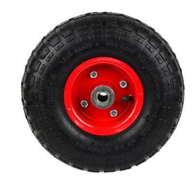 Roata liza, janta metal, 4.10/3.50-4 2PR, ax 20 mm