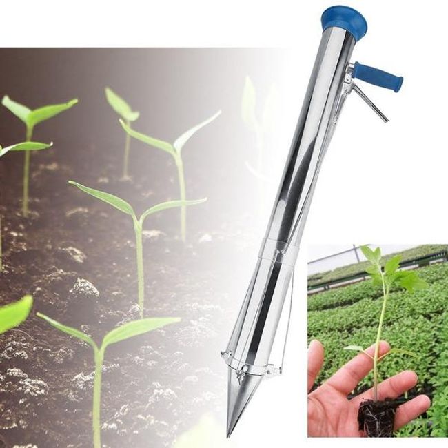 Plantator Manual pentru Rasaduri din Inox
