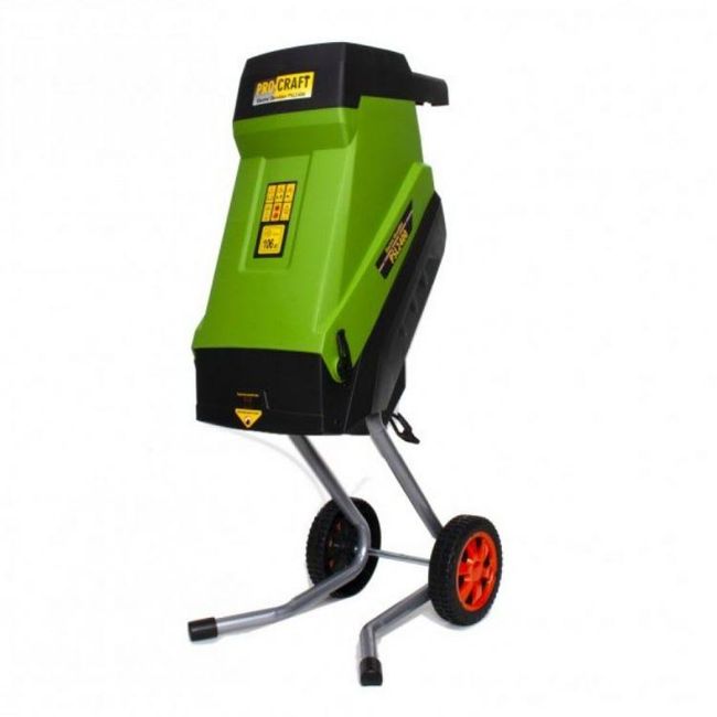 Tocator de crengi si resturi vegetale Procraft PLS2400, electric, 2400 W, diametru max. 45 mm